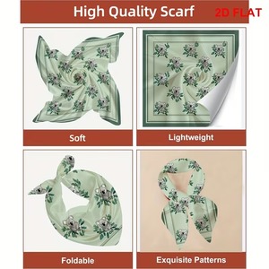 Foulard Hijab en Georgette Uni Taille Personnalisée – Vente en Gros, Doux et Respirant - Product Image 4