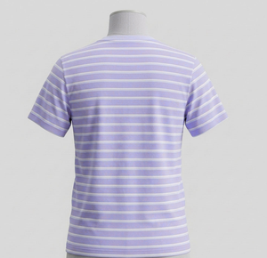 High Quality 100% Pure Cotton Men's Summer T-Shirt Customized Short Sleeve Loose Fit and Various Colors Solid Design t shirts - Product Image 5