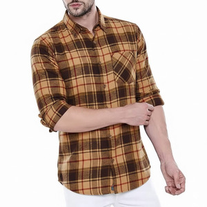 Camisas Casuales de Hombre de Manga Larga, Tejidas en Algodón y Mezclilla, con Logotipo Personalizado, Ecológicas y Transpirables, Último Diseño - Product Image 5
