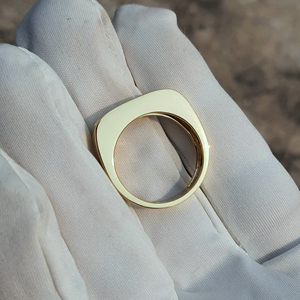 Anillo de Cóctel para Hombre de Plata de Ley de Alta Gama con Piedras de Moissanita, Corte VVS2, Color E, Engaste de Canal, 2.5g, Ético y Sostenible - Product Image 5