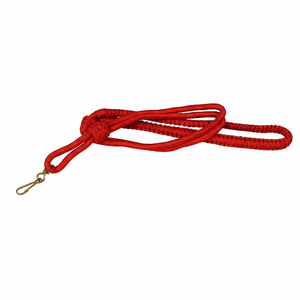 Cordón de Viscosa Rojo Ceremonial Personalizado de Gran Venta con Dos Nudos para Accesorios Promocionales de Uniformes - Product Image 2