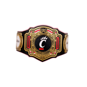 เข็มขัดแชมป์ Cincinnati Bearcats เข็มขัดมวยปล้ำแบบปรับแต่งได้ เข็มขัดแชมป์กีฬาคุณภาพสูงสำหรับนักสะสมและแฟนๆ - Product Image 6