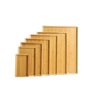 FAST SELLING Pristine Bamboo Serving <b>Tray</b> For Minimalist Home Decor Accents And Strong Heavy Plate Carrying Support Systems - Product Image 1