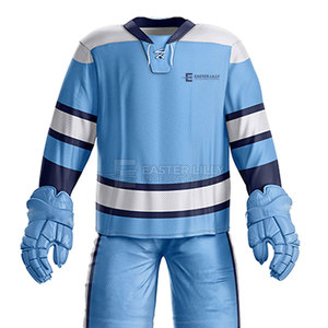Uniforme de hockey sur glace le plus populaire, personnalisable avec votre propre logo, uniforme de hockey sur glace grande taille pour adulte - Product Image 5