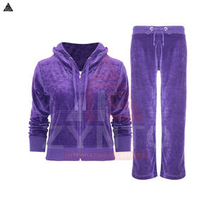 Conjunto Deportivo para Mujer de Diseño Sencillo, Calidad Premium, 100% Algodón, Sudadera con Capucha y Pantalones Deportivos - Product Image 3