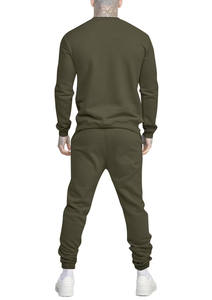 Conjunto deportivo para hombre, sudadera con capucha y pantalones de chándal de tela suave y transpirable, corte informal y relajado, perfecto para ropa urbana y entrenamiento en el gimnasio. - Product Image 2