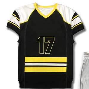 Conjunto de Uniforme de Fútbol Americano Personalizado con el Mejor Diseño, Manga Corta, Talla Grande, Jersey Súper Suave con Nombre y Número del Equipo, Venta en Línea - Product Image 2