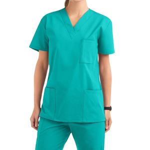 Uniformes de gommage médicaux vente en gros ensembles de gommage survêtement d'hôpital costumes de gommage personnalisés à la mode pour médecins et infirmières 2026 HI - Product Image 2