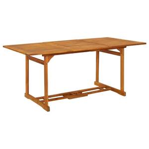 Mesa de Comedor Rectangular de Madera Rústica Resistente, Muebles para el Hogar Elegantes y Duraderos - Product Image 1
