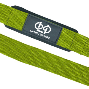 Heavy Duty Weight Lifting Wrist <b>Straps</b> Adjustable Gym Grip <b>Straps</b> for Deadlift Strength Training Custom Logo - Product Image 3