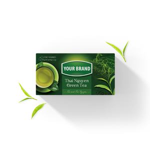 Sachets de thé Matcha Genmaicha thermoscellés du fournisseur vietnamien, sachets de thé infusé à froid, sachets de thé pyramidaux en gros, emballage en boîte - Product Image 4