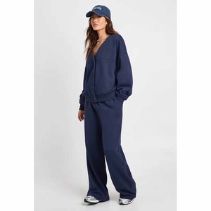 Trendy <b>Women's</b> 2-Piece Casual Tracksuit with Button Top & Wide Leg Pants Plus Size Quick Dry Comfortable Everyday Wear - Product Image 6