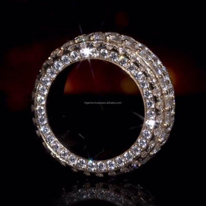 Anillo de Lujo para Hombre, Plata de Ley 925 de Alta Calidad, Diseño Religioso, Pieza de Moda, Moissanita Cultivada en Laboratorio, Certificación IGI, para Fiesta - Product Image 6