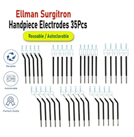 Électrodes de pièce à main Ellman Surgitron en acier inoxydable réutilisables autoclavables – Lot de 35 instruments chirurgicaux à pointe de précision