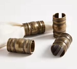 Anillo de Servilleta Metálico para Decoración de Mesa de Boda, para un Estilo Elegante en Eventos, Mesas de Recepción y Arreglos de Comedor - Product Image 4