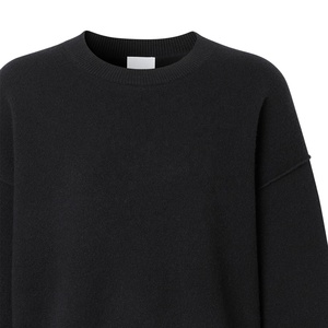 Suéter de Invierno Personalizado para Mujer, Color Sólido, Forro de Felpa de Poliéster/Algodón, Manga Larga, Cuello en V, Básico, Liso, Elástico, TALLA GRANDE - Product Image 3