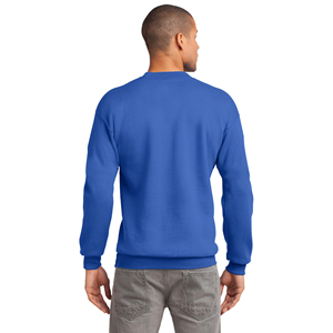 Sweat-shirt en molleton 100% coton pour homme, col rond, impression sérigraphique, logo personnalisé, motif uni, pull d'hiver 380g - Product Image 2