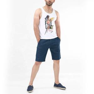 Camiseta sin Mangas Deportiva para Hombre, Transpirable, de la Mejor Calidad, en Oferta, Estampada, 100% Algodón Orgánico - Product Image 1
