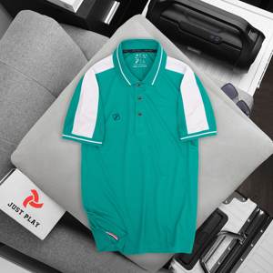 Camiseta de polo personalizada unisex, jersey de manga corta, tela de secado rápido, polos de golf para hombres y mujeres, ropa teñida - Product Image 6