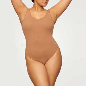 Heavy Duty <b>Full</b> Slim Fit Fitness <b>Suit</b> New Arrivals Customized Women <b>Full</b> <b>Body</b> Fitness Jumpsuit Custom Logo - Product Image 2