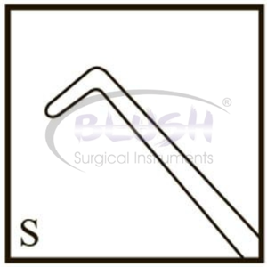 Sinskey Iris & IOL Hook Angled Ophthalmic Cataract Surgery Instrument Lens <b>Manipulation</b> Tool By Blush Surgical - Product Image 6