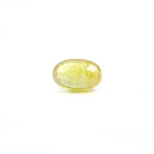 ไพลินสีเหลือง 3.7 กะรัต รูปไข่ ขนาด 1.5 มม. สำหรับเครื่องประดับชั้นดี - Product Image 2