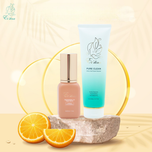 Ei'Dina Sérum et nettoyant fonctionnels éclaircissants pour la peau de marque privée - Product Image 1