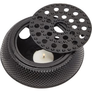 Tetera Japonesa Tetsubin de Hierro Fundido de 40 oz, Juego de Té de Hierro Fundido Negro con Tetera y 4 Infusores de Hojas Sueltas para Café y Té - Product Image 3