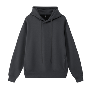 ผู้ผลิตเสื้อผ้าชั้นนำ ผลิตตามสั่ง ผ้าฝ้าย 100% น้ำหนัก 380 กรัม สีพื้น สไตล์ใหม่สำหรับฤดูใบไม้ผลิและฤดูใบไม้ร่วง ทรงหลวมสบาย ผ้าถัก - Product Image 2