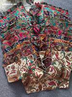 Collection Premium de Blouses Prêtes-à-Porter en Crêpe de Qualité Export Indienne avec Imprimé Brodé, à Prix de Gros