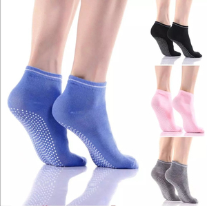 High Quality Custom Logo Men's Spandex/Polyester non slip <b>Socks</b> Eco-Friendly - Product Image 1