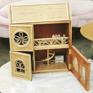 Muebles <span class=keywords><strong>de</strong></span> <span class=keywords><strong>muñecas</strong></span> al mejor precio, casa <span class=keywords><strong>de</strong></span> <span class=keywords><strong>muñecas</strong></span> <span class=keywords><strong>de</strong></span> ratán estilo victoriano, juguete para niños, casitas <span class=keywords><strong>de</strong></span> juegos para <span class=keywords><strong>muñecas</strong></span> - Product Image 2