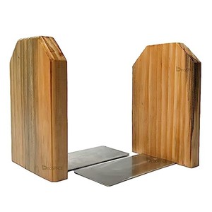 Porte-livres en bois de bambou stratifié en gros |   Conception artisanale éco-responsable à couches superposées - Product Image 2