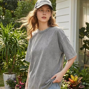 Camiseta sin mangas premium de algodón para mujer, corte ajustado, estilo vintage sexy, hombros caídos, moda urbana, informal, holgada, para verano - Product Image 3