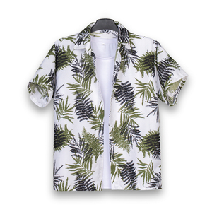 Chemise hawaïenne pour homme à manches courtes, imprimé tropical, respirante, pour les vacances d'été, col rabattu - Product Image 6