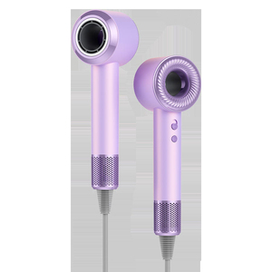 Mini Secador de Pelo Metálico Rosa de 1600W con Motor DC, Flujo de Aire Mejorado, Diseño Compacto y Boquilla Concentradora para Uso Doméstico - Product Image 4
