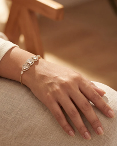 Pulsera de Diamantes Polki Chic para Uso Diario, Elegante y Minimalista, Diseñada para Uso Diario con un Toque Refinado - Product Image 5