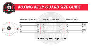 Protection abdominale en cuir de vachette véritable à absorption des chocs haute densité, support lombaire et bandages de poignet pour la boxe - Marque FIGHT CAGE GEARS - Product Image 6