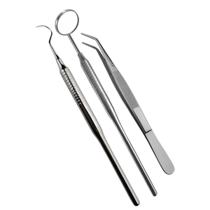 Juego de Exploración Dental Profesional de Acero Inoxidable de Primera Calidad, Fuente de Alimentación Manual, Venta en Línea por Dentavex - Product Image 3