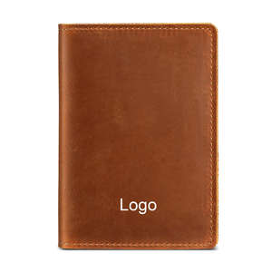 Tarjetero Delgado de Cuero Genuino Vintage de Alta Calidad con Bolsillo para Tarjetas ATM, Logotipo Personalizable, Venta al Por Mayor de Fábrica, MOQ - Product Image 6