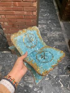 Marque-pages décoratifs personnalisés avec logo, en résine, design Art Déco, forme unique, nom personnalisé, pour livres, Coran, cadeau attentionné pour les lecteurs - Product Image 5