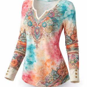 Chemises à manches longues personnalisées en sublimation pour femmes - Fournisseur direct d'usine avec service OEM - Product Image 3