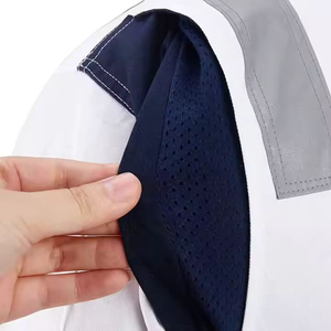 Overoles de algodón con cremallera frontal para hombre, impermeables, con logotipo personalizado, desechables, resistentes, para pintores, protección de seguridad, logotipo personalizado - Product Image 6