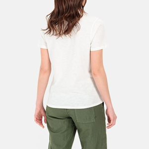 T-shirt imprimé pour femme, motif DTF, col rond, coupe classique, 100 % coton, été, coupe ample et confortable à manches courtes - Product Image 6