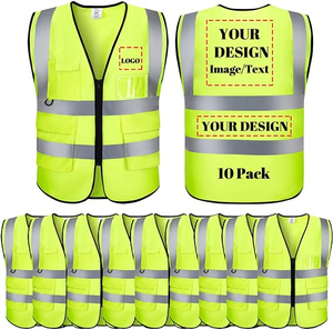 High Visibility Breathable Quick Dry <b>Waterproof</b> Safety Vest <b>Work</b> Coverall Reflective Workwear Industrial Protection | OEM - Product Image 6
