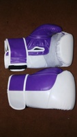 Guantes de Boxeo Profesionales de Cuero Vacuno, Tallas 8oz-16oz, con Cordones, Absorción de Humedad en la Muñeca, Agarre Antideslizante, Personalizables, Deportivos
