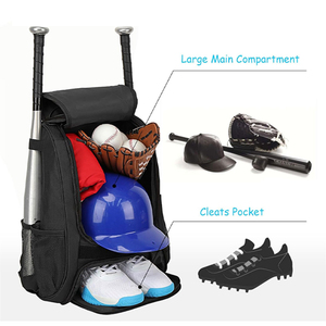 กระเป๋าเบสบอลแบบดัฟเฟิลสำหรับทุกสภาพอากาศ โครงสร้างกันน้ำ เหมาะสำหรับสภาพแวดล้อมกลางแจ้งที่ต้องการความทนทานและใช้งานในวันที่ฝนตก - Product Image 2