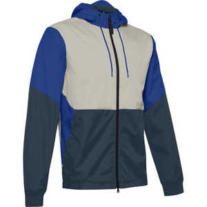 Veste coupe-vent respirante imperméable de haute qualité pour hommes, idéale pour la randonnée et la pêche en plein air, avec impression et rembourrage en coton - Product Image 1