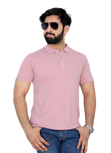 Camiseta de Hombre de Color Sólido, Tejida, Ecológica, de Manga Corta, Algodón Suave, Ropa Casual para Verano, Oficina, Uso Diario - Product Image 2