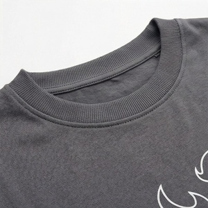 Ensemble 2 pièces pour femmes, t-shirt et short en coton à imprimé géométrique, col rond, coupe ample, décontracté, printemps-été - Product Image 4